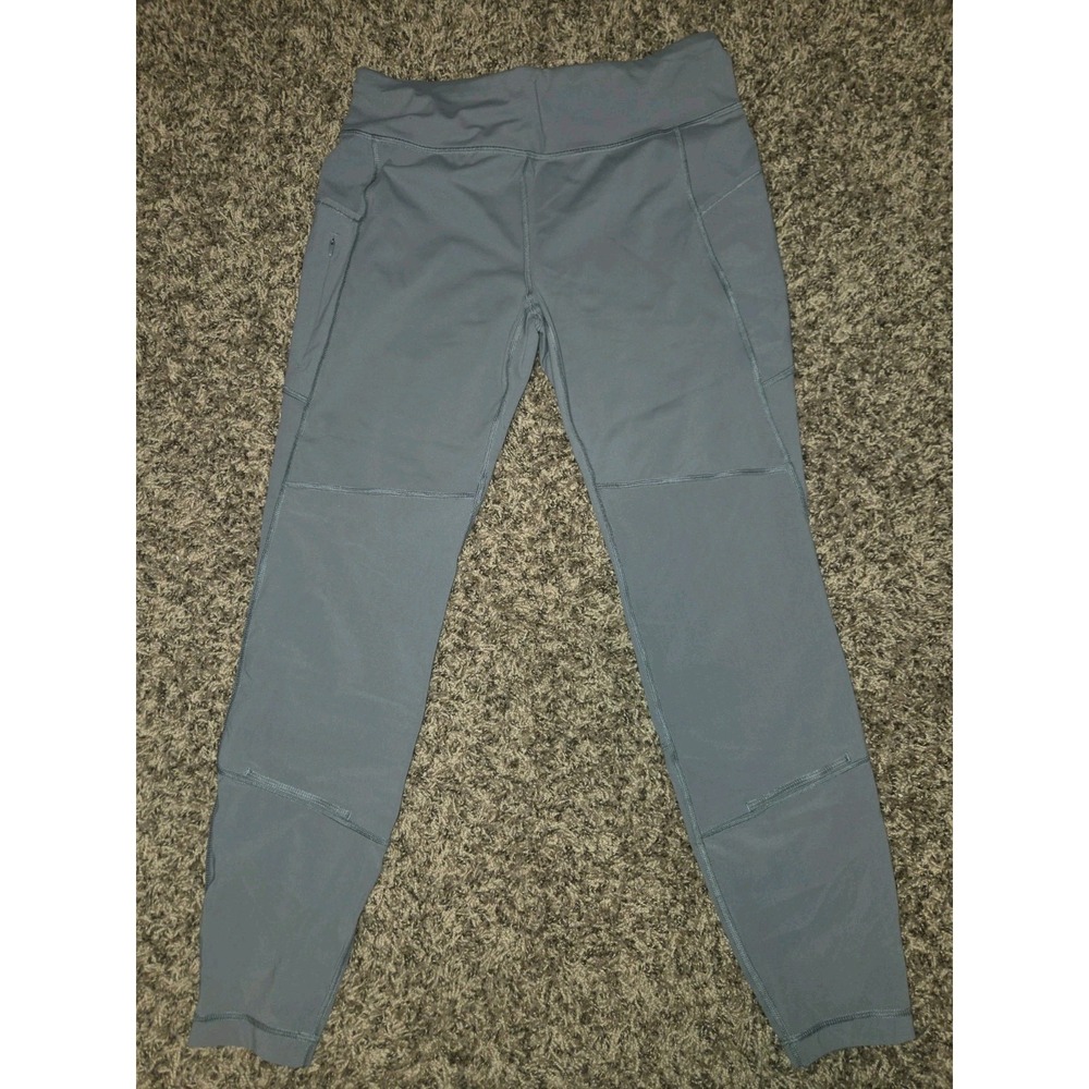 Duluth Trading Co Women M Gray NoGA Avant-Garden Hiking Athletic Leggings Size M